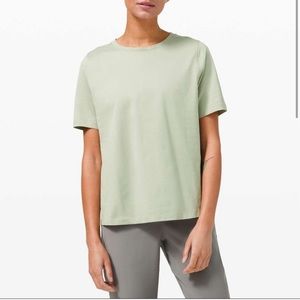 Relaxed Fit Cotton Lululemon Tee✨